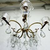 5-light chandelier with tassels