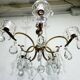 5-light chandelier with tassels