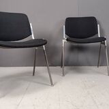 Vintage Dsc 106 Side Chairs By Giancarlo Piretti For Castelli, Set Of 8