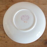 3 different saucers in English porcelain Minton