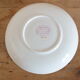 3 different saucers in English porcelain Minton