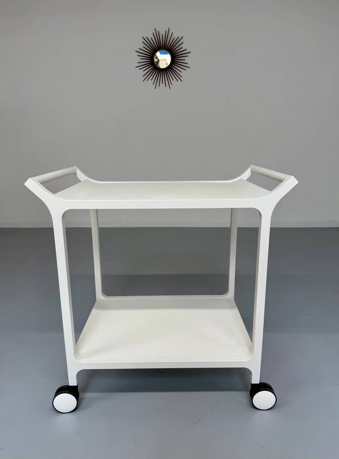 Scandinavian trolley on wheels design Claesson Koivisto Rune Swedese year 90