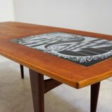 Scandinavian teak coffee table