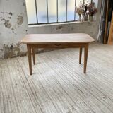 Solid oak farmhouse table 150 cm