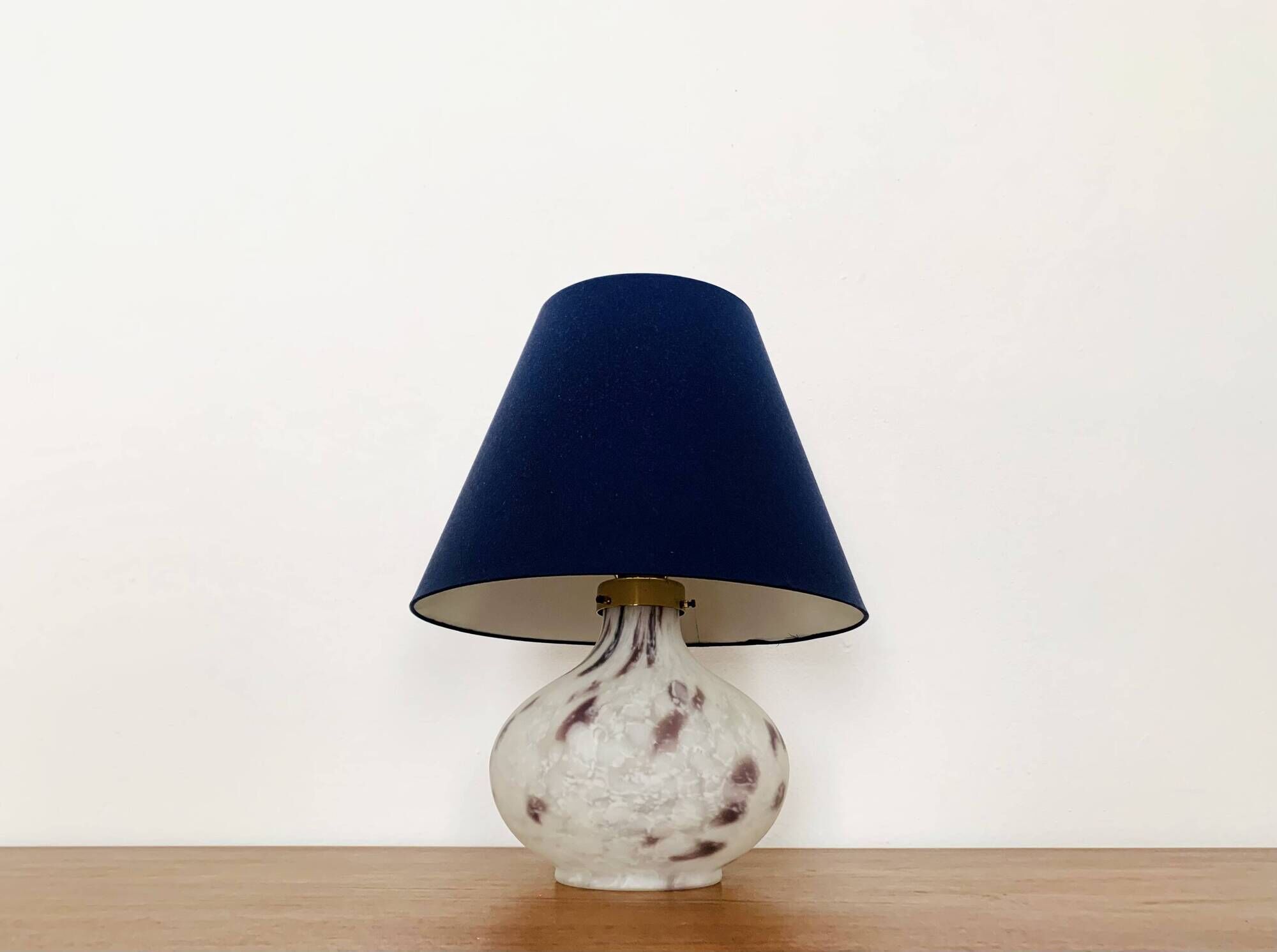 Set of 2 Glass Table Lamps by Peill and Putzler