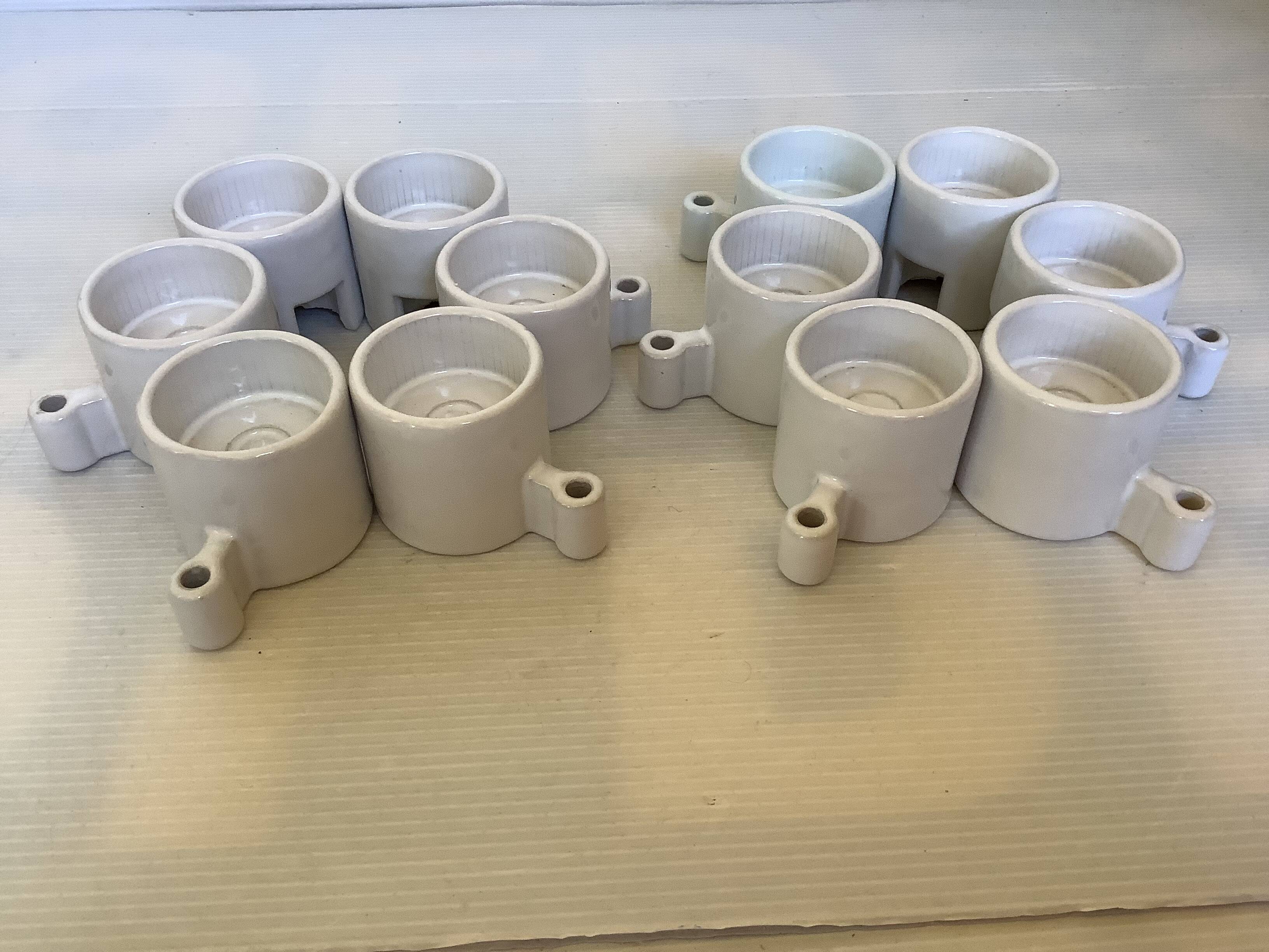 Twelve caterpillar candlesticks Ehlen Johansson