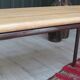 Banc d'écolier vintage