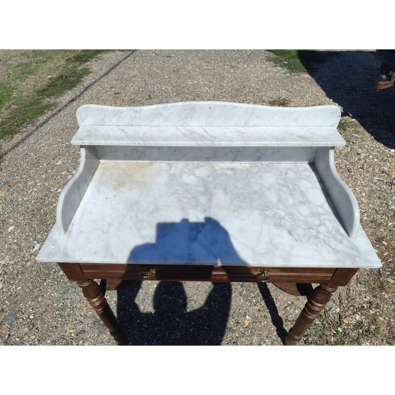 White marble dressing table