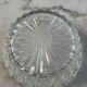 Coupelle en verre taillé estampillée France 11cm
