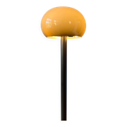 Vintage mushroom floor lamp in brown acrylic glass