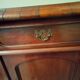 English buffet in mahogany