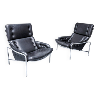 Pair of Nagoya SZ09 chairs by Martin Visser for Spectrum, 1974s