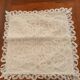 Lace cushion cover