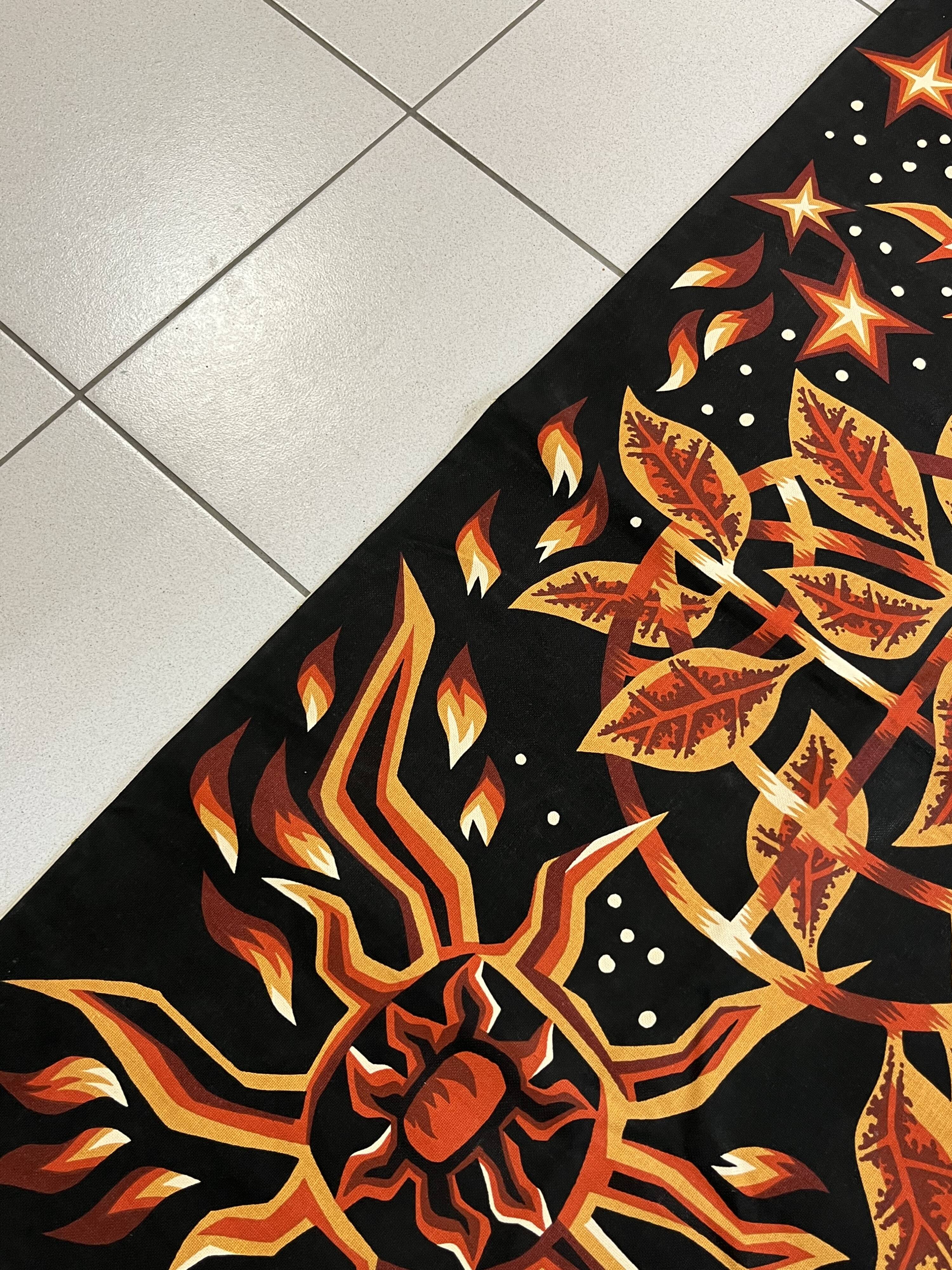 BRAUN ET CIE Tapestry - After Raymond HURTU - Entitled Astral Light