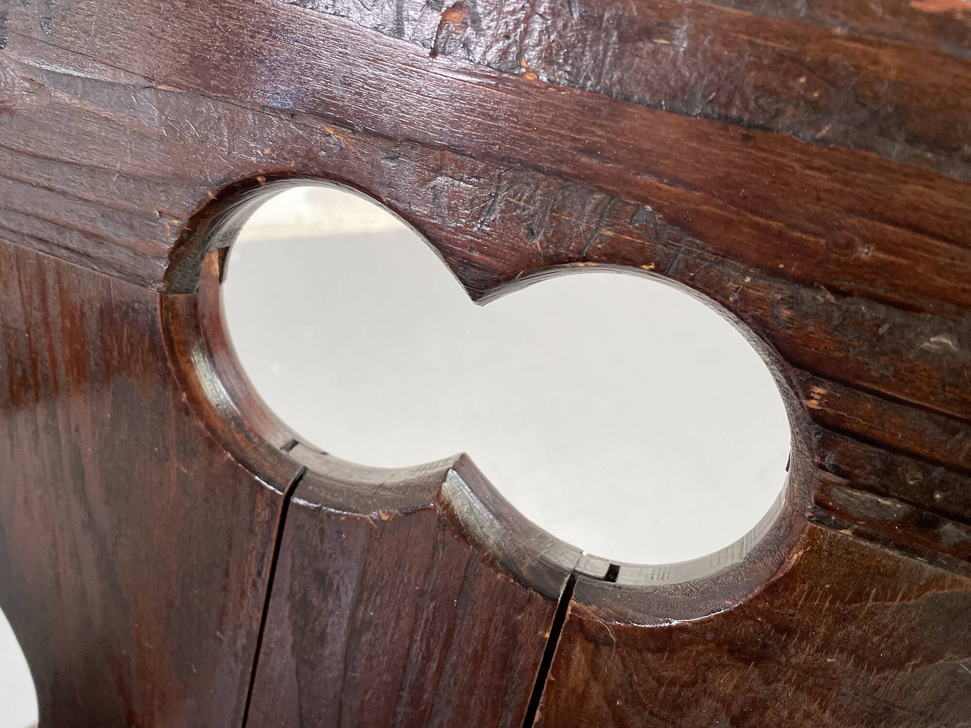 Pair of Savoyard armchairs, France 1950