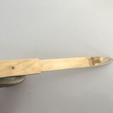 Vintage gold brass paper cutter