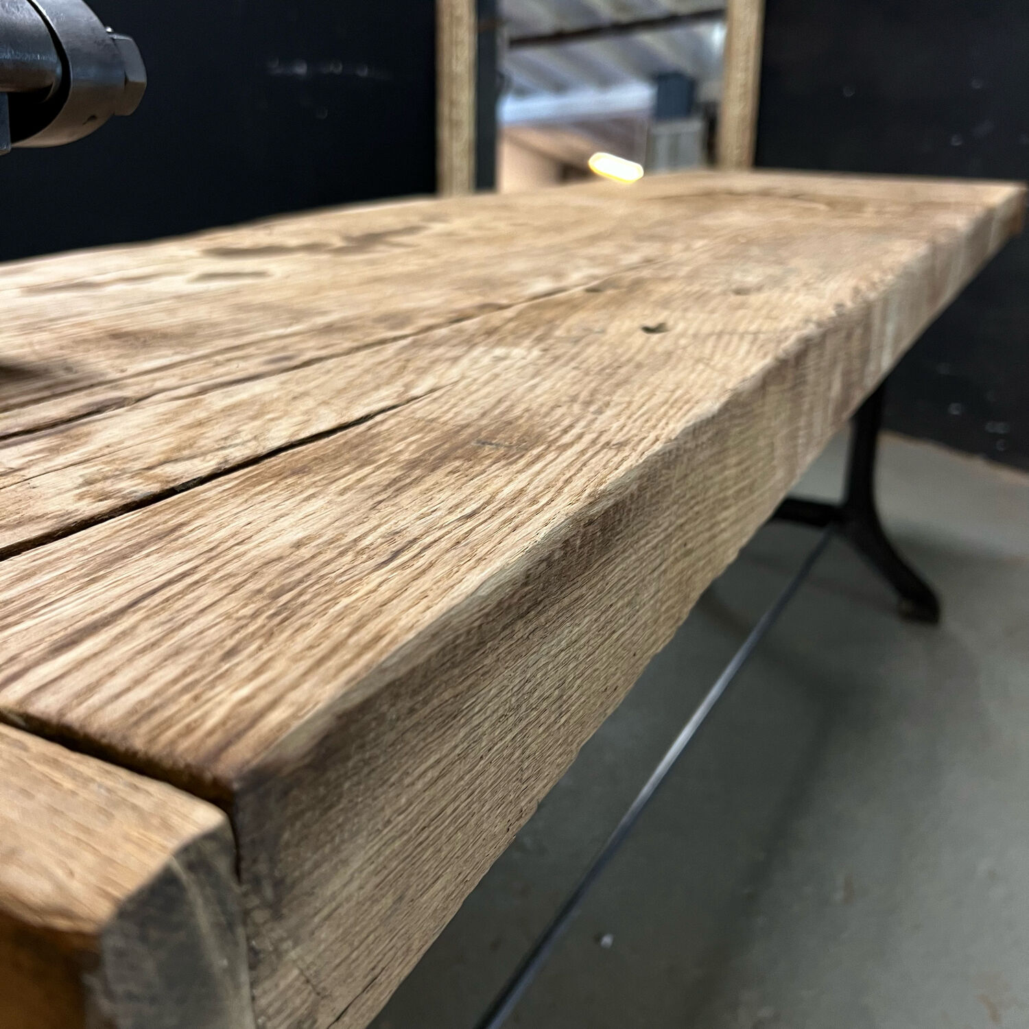 Old Establishment with cast iron stand