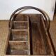 Former Bank tools DIY basket wood and iron