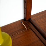 Teak modular shelving unit, Danish design, 1960s, manufactured by Hansen &