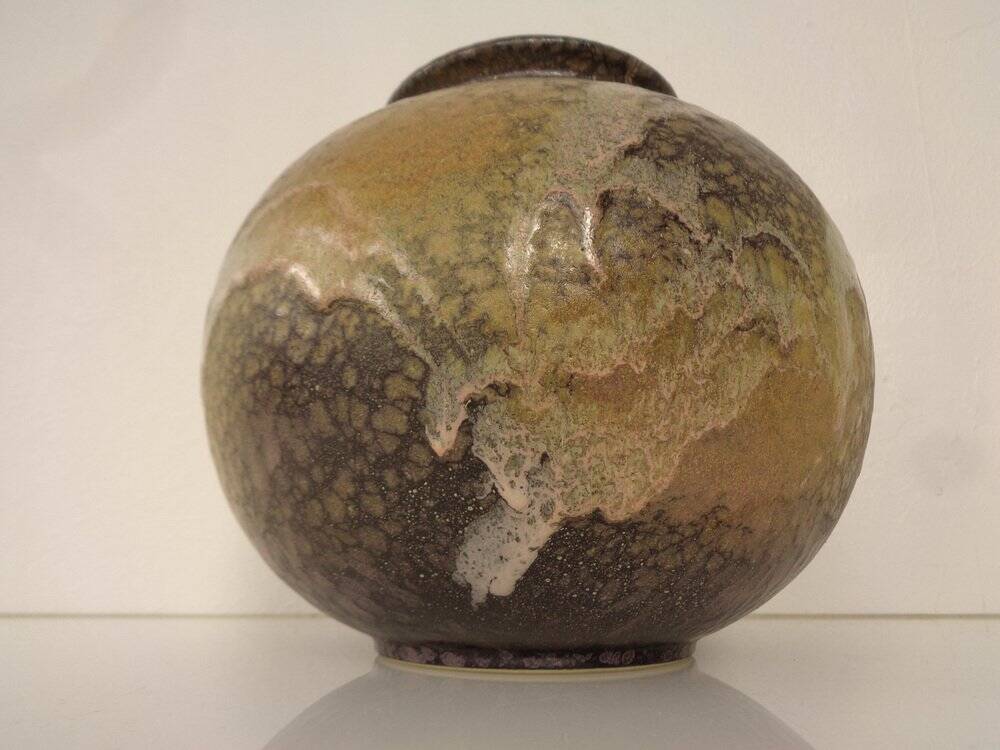 Large German ceramic vase from Ruscha, 1960s.