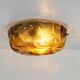 Amber glass ceiling lamp by RZB Leuchten