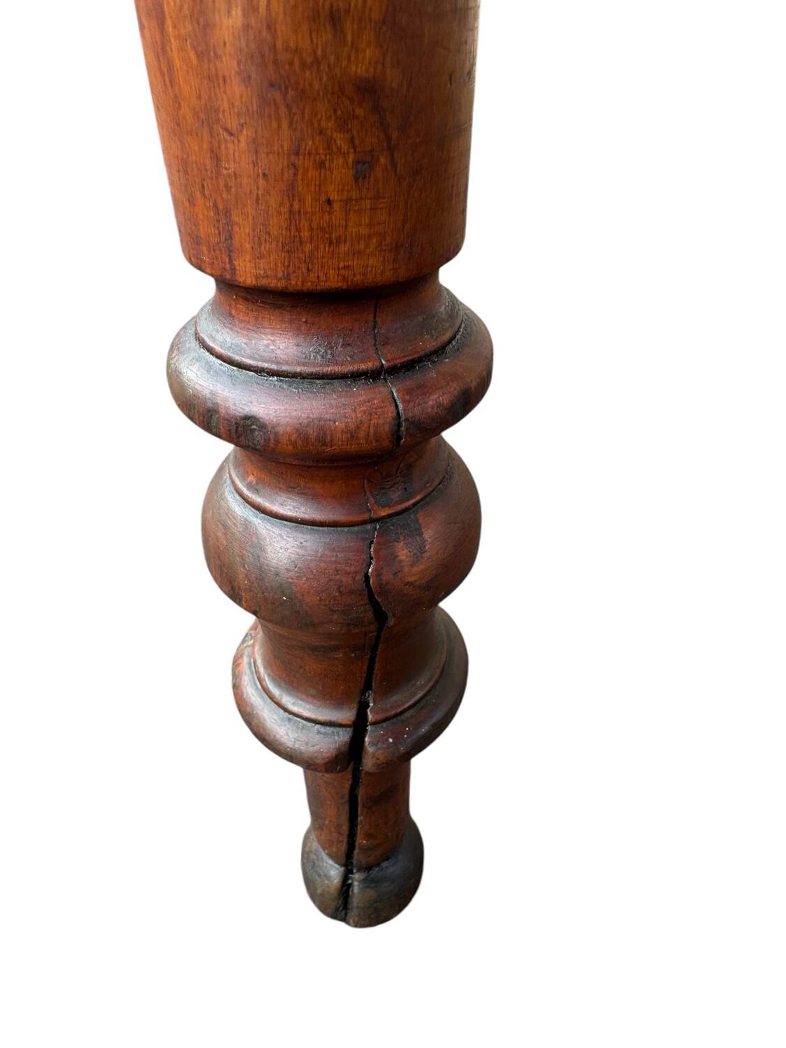 19th century oak bistro table