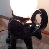 Lampe éléphant et opaline