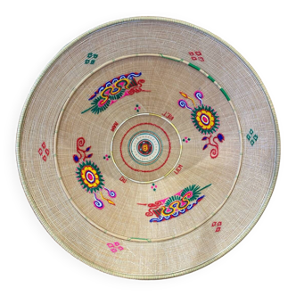 Old embroidered Vietnam hat