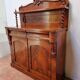 Small English mahogany buffet - 1920s