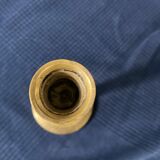 Old Louis-style brass candlestick