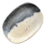 Plat artisanal argile et cendre