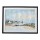 Aquarelle paysage de Bretagne