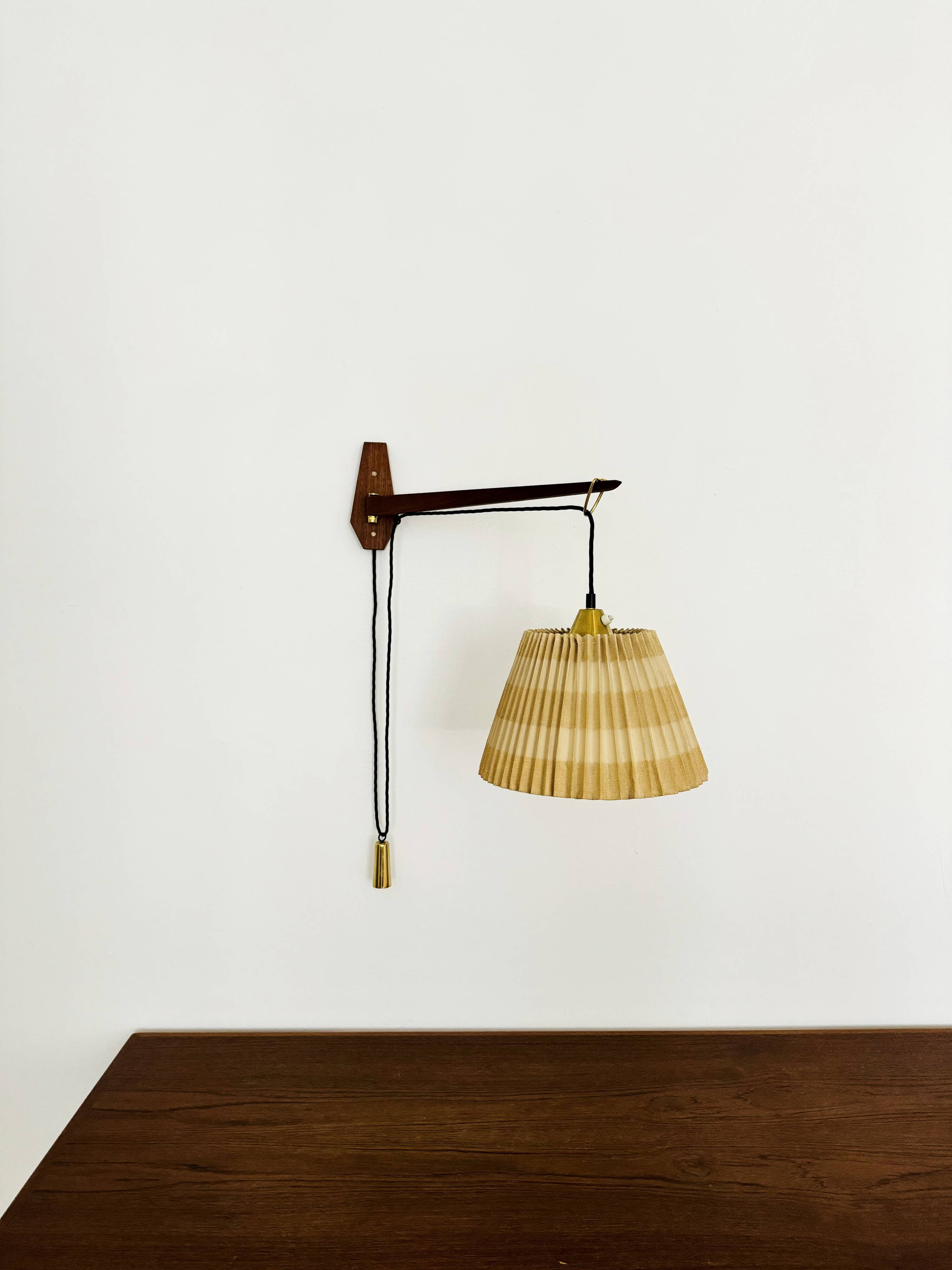 Adjustable Pleated Wall Lamp by Kaiser Leuchten