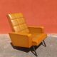 60's compass foot armchair