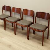 Set of four chairs, Danish design, 1970s, production: Denmark
