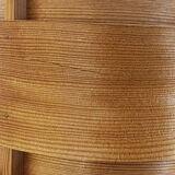 Pine veneer pendant light T355 "Berse" by Hans-Agne Jakobsson for Ellysett AB. Sweden 1960s