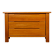 Commode vintage en orme massif, 1980