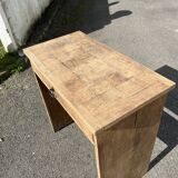 Console - antique solid wood side table with drawer