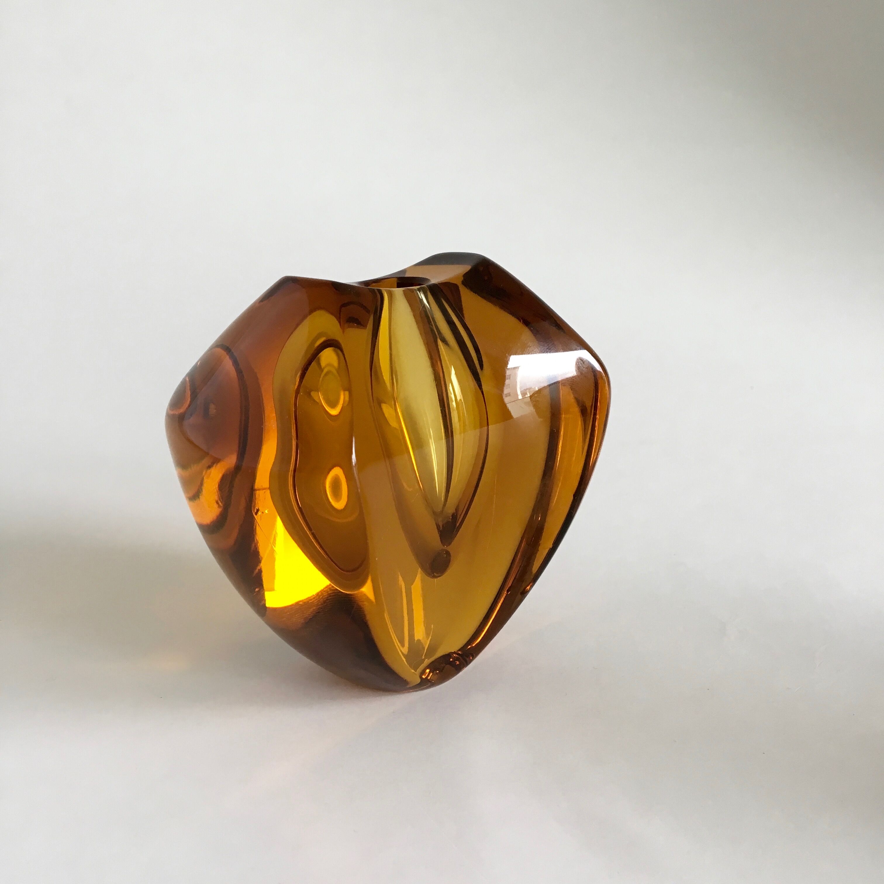 Vase en verre tchèque