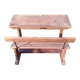 Old wooden school desk