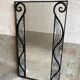 Wrought iron mirror