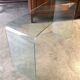 Decorative glass counter