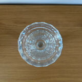 Faceted crystal candlestick