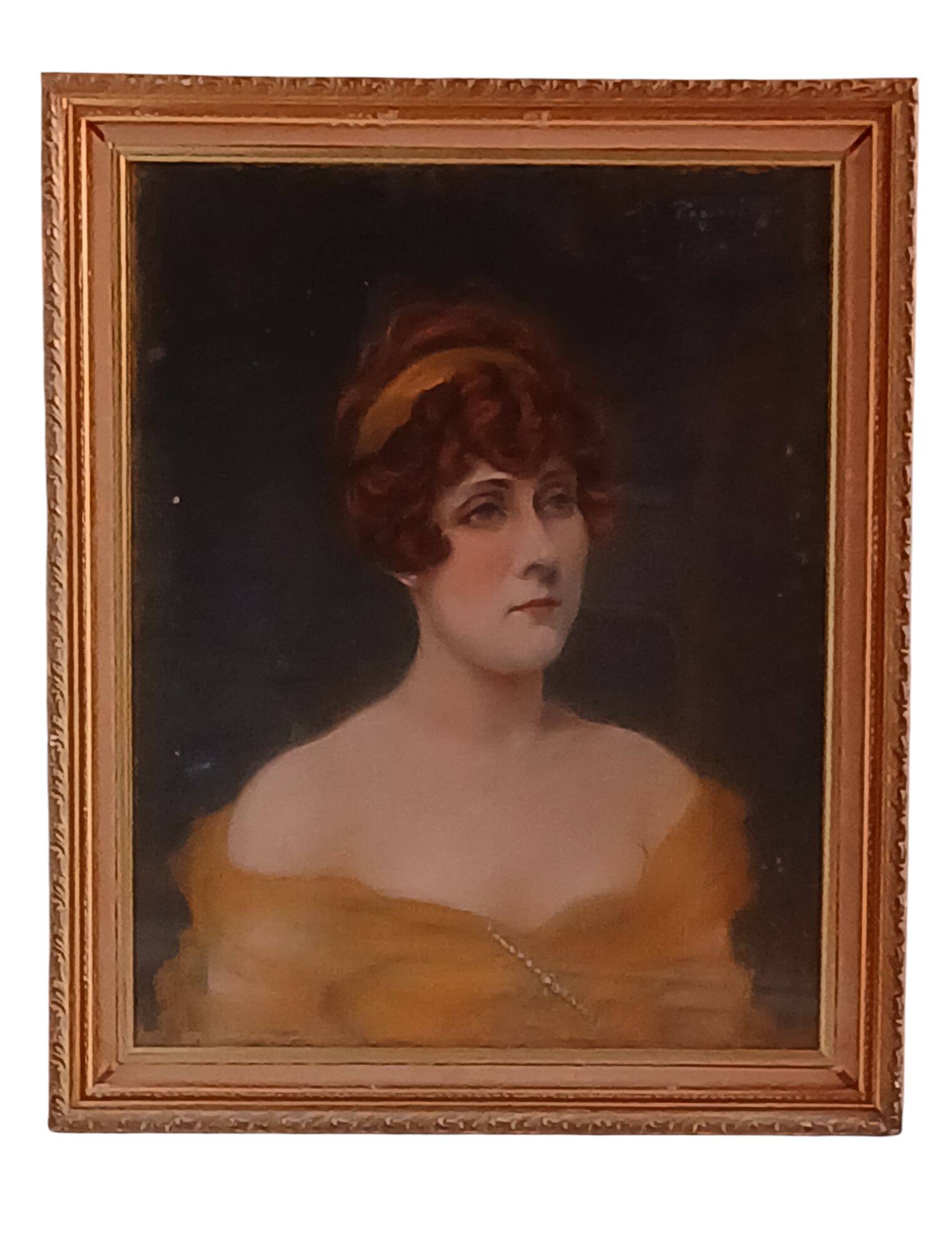 Portrait of a woman in the 18th century style