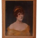 Portrait of a woman in the 18th century style