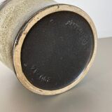 Pottery fat lava multi-color floor vase made by Scheurich, 1970s