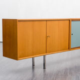 Sideboard in teak, 300cm