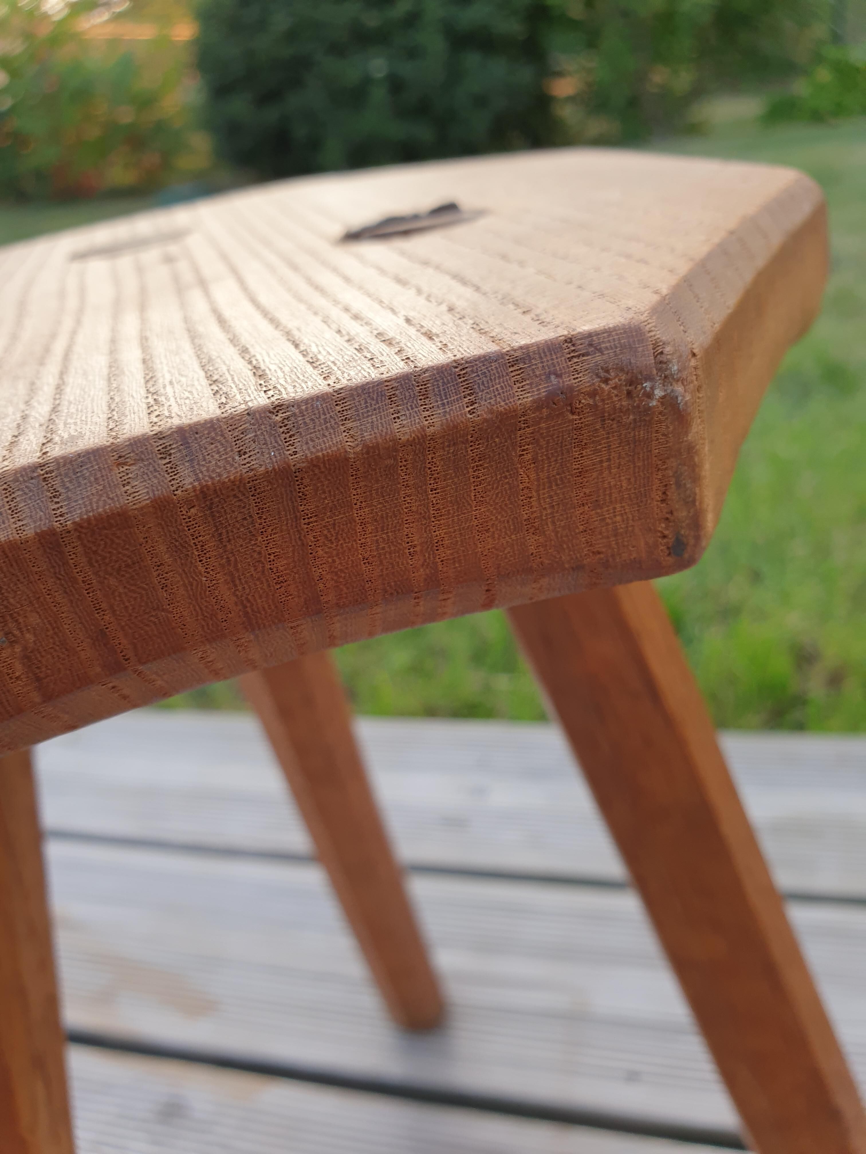 Tripod milking tabouret