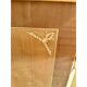 1990s Italian Natural Unpainted Set of a Chest of Drawers and Two Bedside T