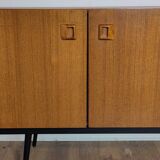 Scandinavian sideboard in teak and metal